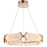 Люстра кольцевая с текстурным природным рисунком IceFlame варинант исполнения - 6 | Loft Concept в Саратове