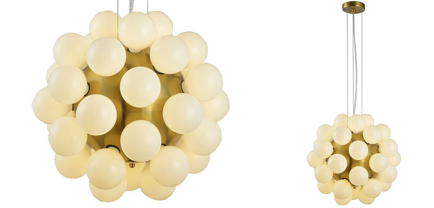 Люстра Korneli Chandelier white Люстра Korneli Chandelier white - Loft-Concept в Саратове
