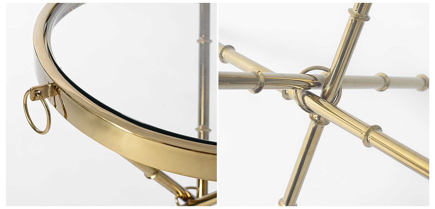 Приставной стол Side Table Omni glass Приставной стол Side Table Omni glass - Loft-Concept в Саратове