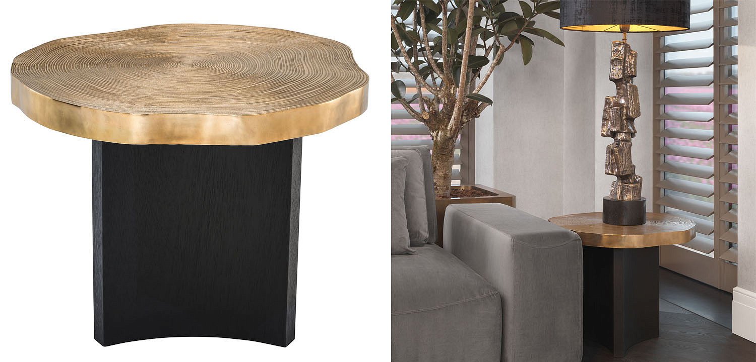 Приставной стол Eichholtz SIDE TABLE THOUSAND OAKS Приставной стол Eichholtz SIDE TABLE THOUSAND OAKS - Loft-Concept в Саратове