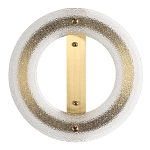 Бра круглое с эффектом морозного стекла Freezing Pattern варинант исполнения - 2 | Loft Concept в Саратове