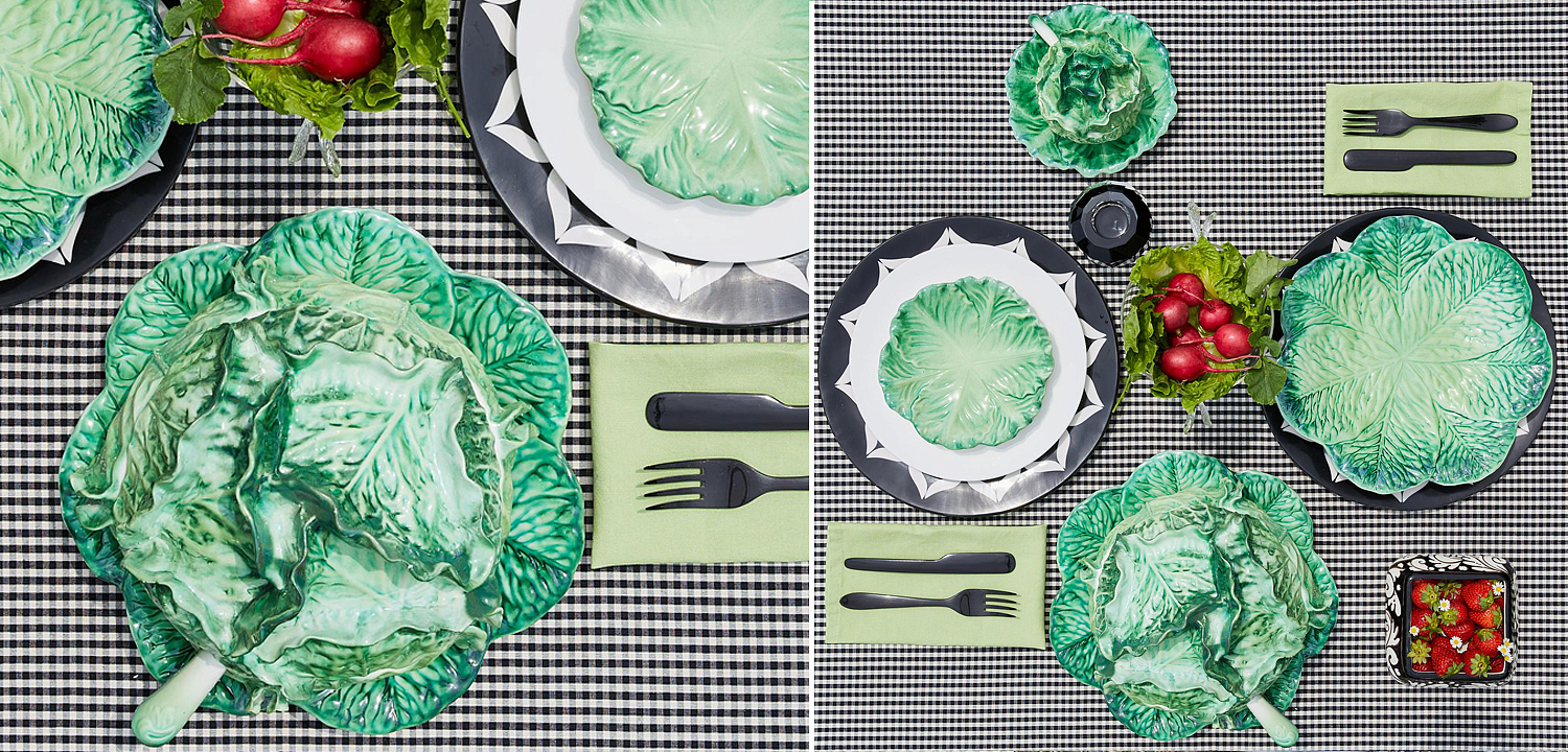 Супница SOUP BOWL CABBAGE W/PLATE D25 Супница SOUP BOWL CABBAGE W/PLATE D25 - Loft-Concept в Саратове