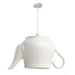 Подвесные светильники в виде белой посуды Flower Reversal варинант исполнения - 6 | Loft Concept в Саратове