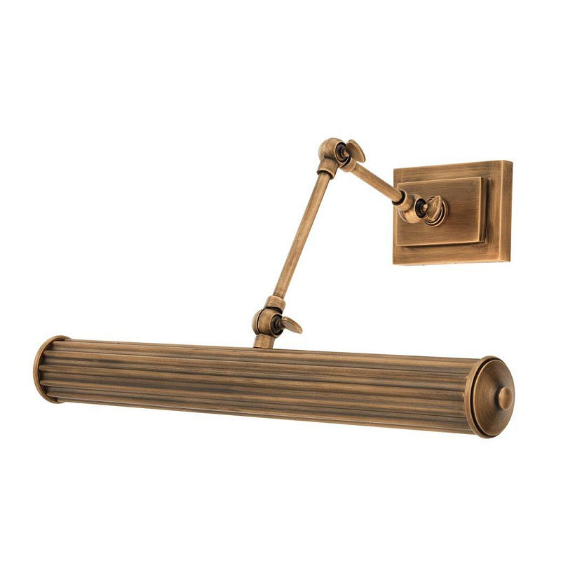 Бра Eichholtz Wall Lamp Luca L Brass Латунь Античная полированная Бра Eichholtz Wall Lamp Luca L Brass Латунь Античная полированная в Саратове | Loft Concept