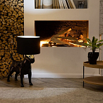 Лампа COLLECTION OF DOGS с абажуром Бультерьер варинант исполнения - 6 | Loft Concept в Саратове