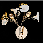 Бра в виде белых и золотых цветов каллы Refined Taste of Light варинант исполнения - 1 | Loft Concept в Саратове