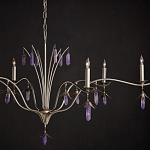 Люстра рожковая с подвесками Feminine Charm варинант исполнения - 3 | Loft Concept в Саратове