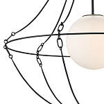 Подвесной светильник из тонких прутьев в форме колокола Forged Thin Rods варинант исполнения - 2 | Loft Concept в Саратове