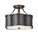 Потолочный светильник с декоративными заклепками Hinkley  варинант исполнения - 1 | Loft Concept в Саратове