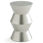 Приставной стол из сплава алюминия Solaris варинант исполнения - 1 | Loft Concept в Саратове