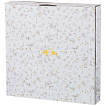 Блюдо сервировочное круглое с цветочным принтом 27 Floral Charm варинант исполнения - 2 | Loft Concept в Саратове