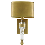 Бра с овальным абажуром на прозрачном основании Masculinity варинант исполнения - 4 | Loft Concept в Саратове