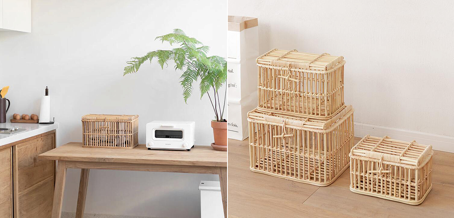 Корзина Wicker Chest 30 Корзина Wicker Chest 30 - Loft-Concept в Саратове