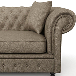 Мебельная ткань Шенилл коричневый цвет 138 см T4-21 варинант исполнения - 7 | Loft Concept в Саратове