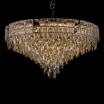 Люстра с каскадом из прозрачного хрусталя Constant Sparks варинант исполнения - 10 | Loft Concept в Саратове