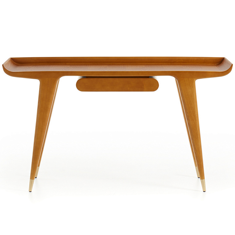 Дизайнерский рабочий стол из массива дерева Gio Ponti D.847.1 Writing Desk Древесина Дизайнерский рабочий стол из массива дерева Gio Ponti D.847.1 Writing Desk Древесина в Саратове | Loft Concept