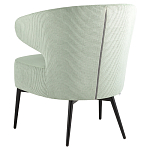 Современное мягкое кресло на металлических ножках Rakush Pistachio варинант исполнения - 4 | Loft Concept в Саратове