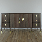 Большой Комод-буфет Elsa Dreams Walnut с ящиками варинант исполнения - 3 | Loft Concept в Саратове