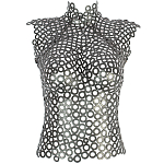 Аксессуар на стену из металла Female Torso Metal Wall Accessory варинант исполнения - 1 | Loft Concept в Саратове