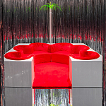 Дизайнерский модульный диван Poltronova Safari Sofa варинант исполнения - 13 | Loft Concept в Саратове