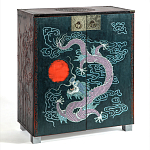 Комод в стиле шинузари Chest Chinese Dragon варинант исполнения - 1 | Loft Concept в Саратове