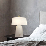 Настольная лампа на мраморном основании Dawn Light варинант исполнения - 1 | Loft Concept в Саратове