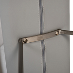 Стул барный серый с обивкой из экокожи Special Support варинант исполнения - 4 | Loft Concept в Саратове