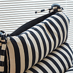 Кресло черно-белое со съемными подушками Celebrity варинант исполнения - 4 | Loft Concept в Саратове