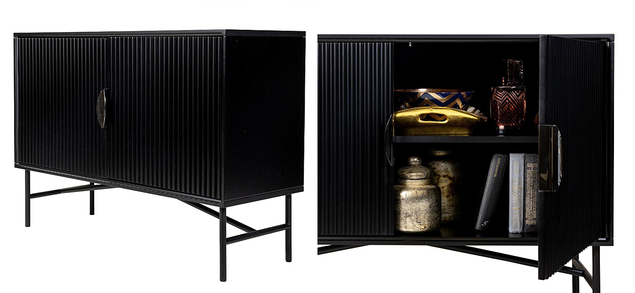 Комод Antique Order Черный 110 см Комод Antique Order Черный 110 см - Loft-Concept в Саратове