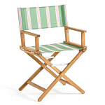 Кресло режиссерское из акации и ткани Geneva варинант исполнения - 1 | Loft Concept в Саратове