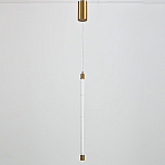 Подвесной светильник в форме цилиндра Trumpet Tube Brass варинант исполнения - 6 | Loft Concept в Саратове