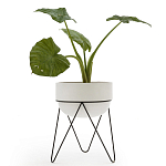 Кашпо Elevated Planters Luna 54 белое варинант исполнения - 2 | Loft Concept в Саратове