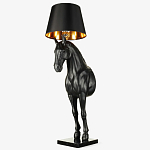 Horse Statue Floor Lamp Большой светильник Черная Лошадь варинант исполнения - 6 | Loft Concept в Саратове