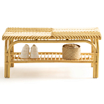 Скамья из ротанга Saveria Rattan Bench варинант исполнения - 9 | Loft Concept в Саратове