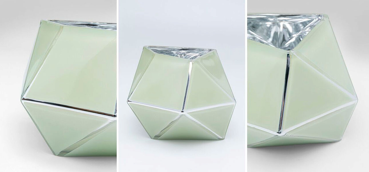 Ваза серая Geometric projection Ваза серая Geometric projection - Loft-Concept в Саратове