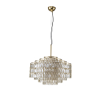 Люстра многоярусная с декором из натуральной морской ракушки Iridescent Light варинант исполнения - 3 | Loft Concept в Саратове