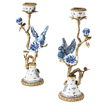 Подсвечник Candleholder Birds Atlanta Set 2 Pcs варинант исполнения - 1 | Loft Concept в Саратове
