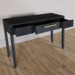 Элегантная Консоль Primo с выдвижным ящиком Черный дуб варинант исполнения - 6 | Loft Concept в Саратове