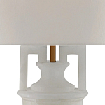 Настольная лампа с основанием в форме урны Piercing Stone варинант исполнения - 1 | Loft Concept в Саратове