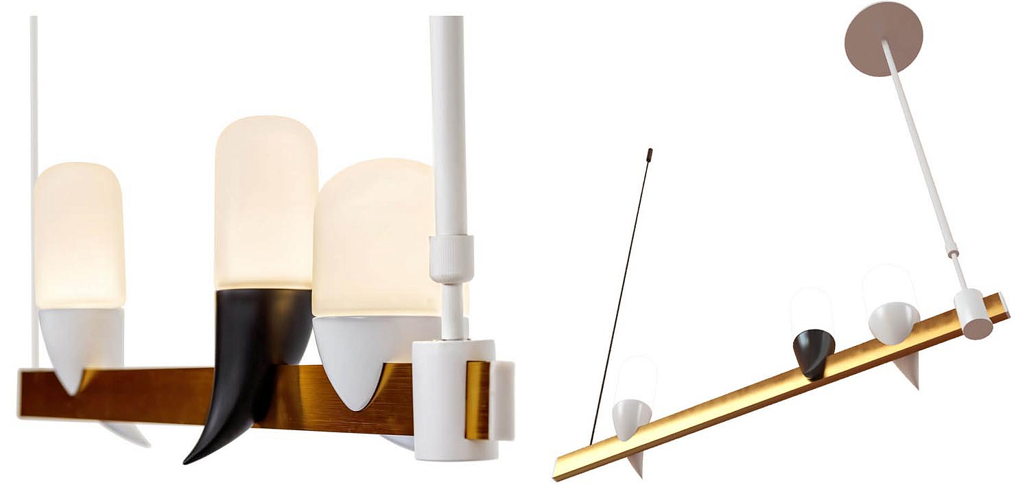 Люстра Ebenezer Chandelier Linear white 60 Люстра Ebenezer Chandelier Linear white 60 - Loft-Concept в Саратове