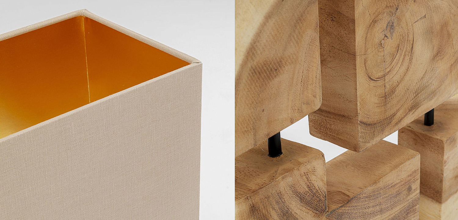 Настольная лампа Saw Cut Acacia - Loft-Concept в Саратове