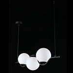 Люстра подвесная светодиодная Jagna Black and White варинант исполнения - 3 | Loft Concept в Саратове