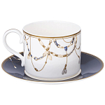 Чайный набор из фарфора с изображением лошадей на 6 персон 12 предметов Porcelain Horse Set   варинант исполнения - 2 | Loft Concept в Саратове