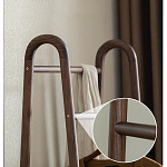 Вешалка деревянная с 2- мя ящиками Moon Walnut Furniture варинант исполнения - 6 | Loft Concept в Саратове