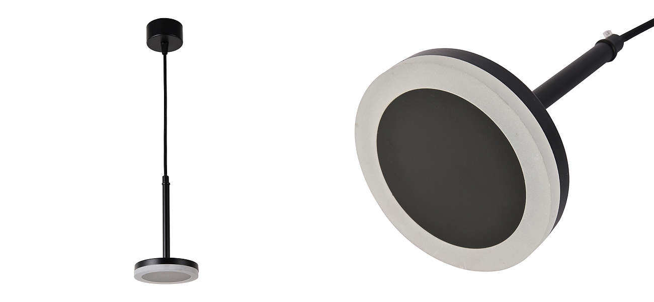 Светодиодный подвесной светильник DIENES Black Светодиодный подвесной светильник DIENES Black - Loft-Concept в Саратове