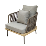 Кресло уличное серое Street Comfort  варинант исполнения - 1 | Loft Concept в Саратове