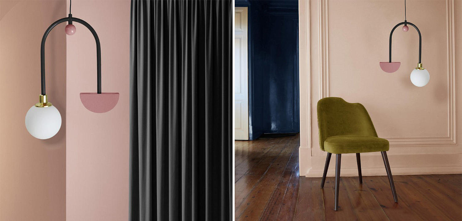 Дизайнерский Светильник Pink Space II Ceiling Lamp by Dovain Studio Дизайнерский Светильник Pink Space II Ceiling Lamp by Dovain Studio - Loft-Concept в Саратове