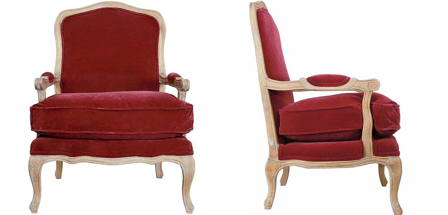 Кресло Joseph Chair burgundy Кресло Joseph Chair burgundy - Loft-Concept в Саратове