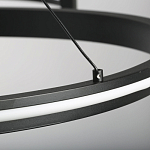 Люстра подвесная светодиодная в виде волнообразной ленты Ribbon Vortex варинант исполнения - 9 | Loft Concept в Саратове