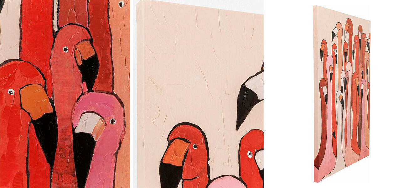 Постер A flock of Flamingos Постер A flock of Flamingos - Loft-Concept в Саратове